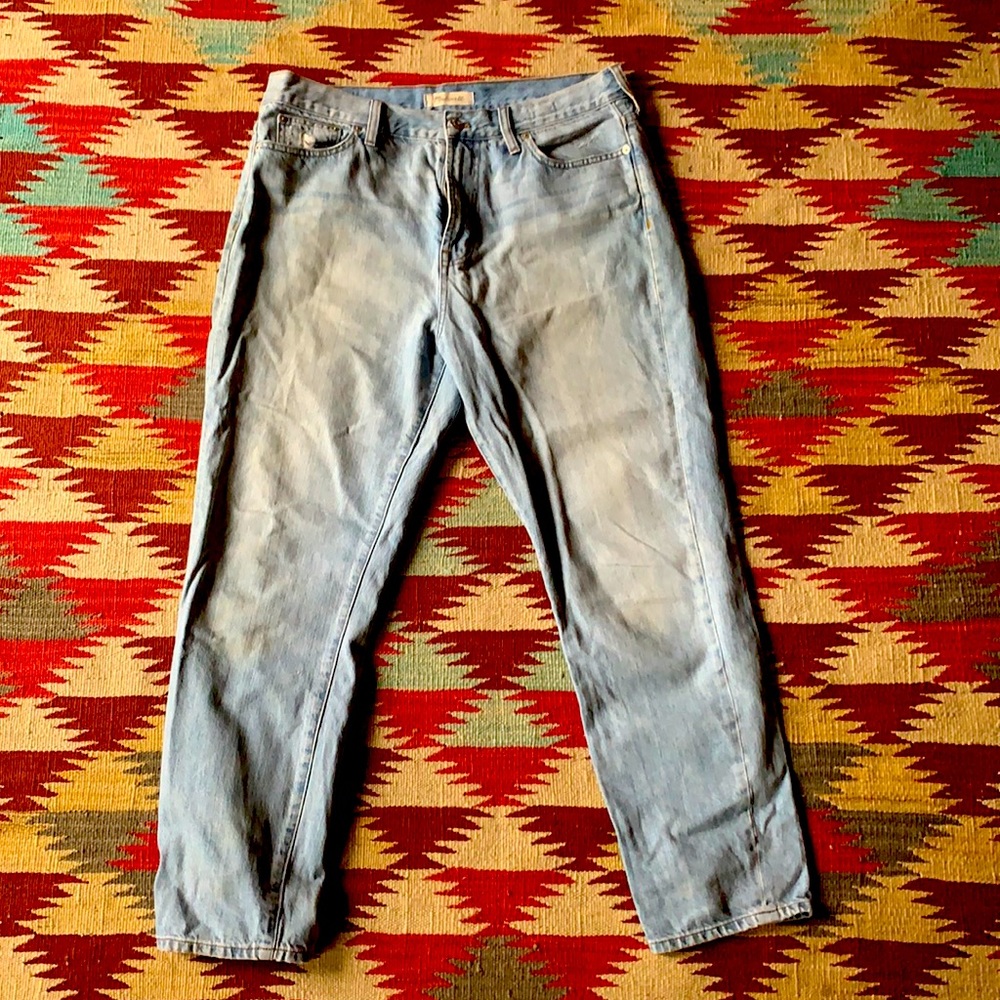 Madewell Denim “The Perfect Summer Jean” Size 31 Relaxed-Fit Light Wash